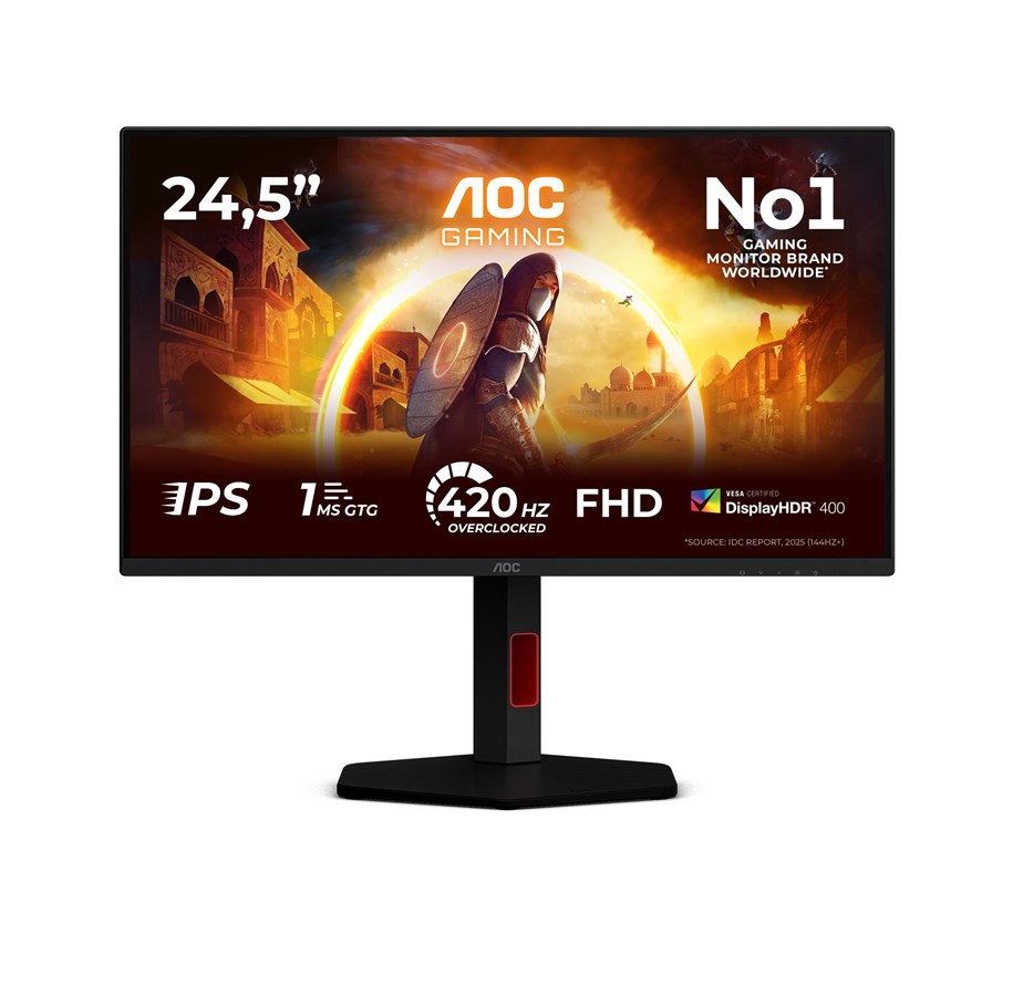 Bildschirm - 24,5" AOC G4 25G4KUR - 1920x1080 (FHD) - 420Hz - IPS - 25G4KUR