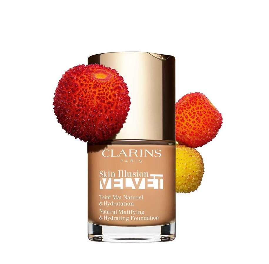 Make-Up - Clarins Skin Illusion Velvet Foundation 30 ml.– 112C Amber - 3380810482485