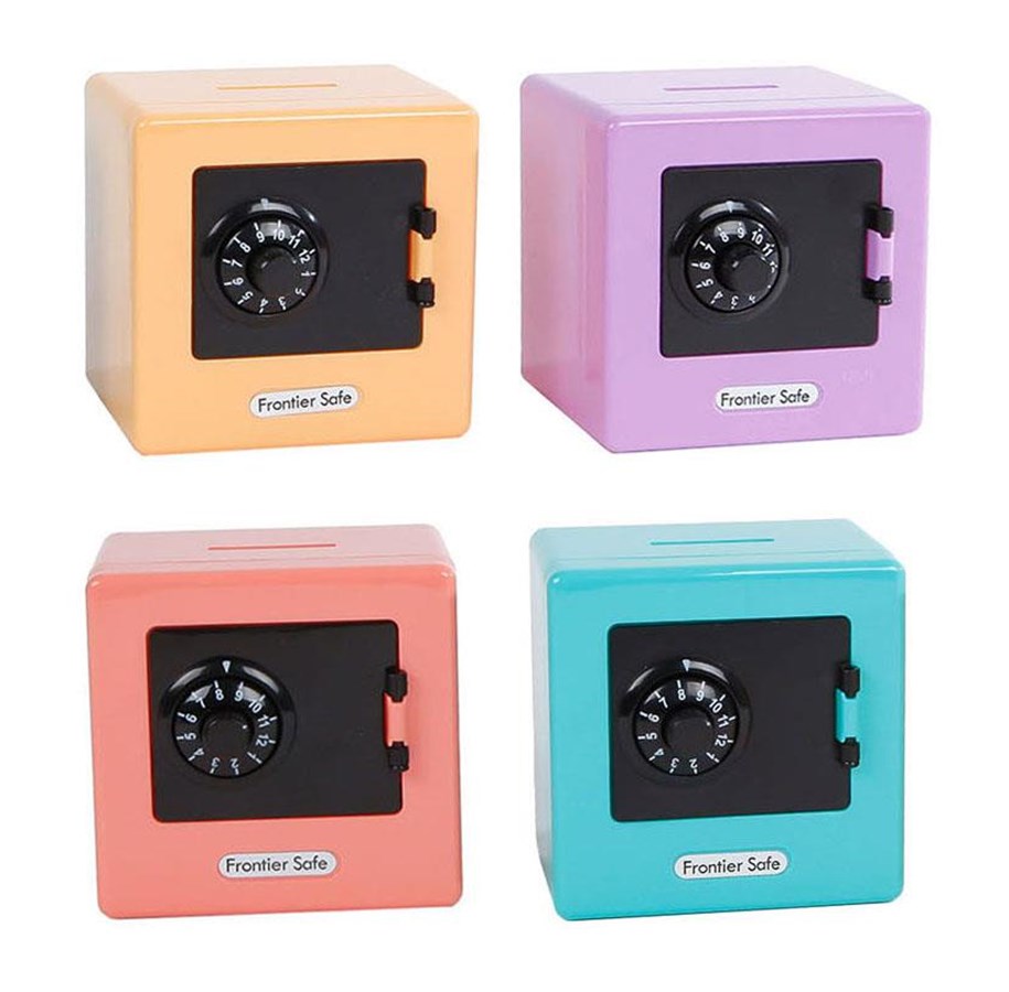 Kleine Mitbringsel für Kinder - Pocket Money Money Safe With Code 9cm - assorted - 570407