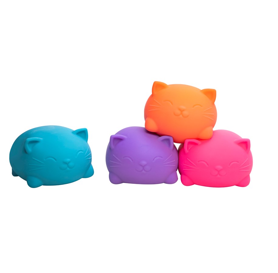 Kleine Mitbringsel für Kinder - NeeDoh Super Cool Cats 1pk - assorted - 200402