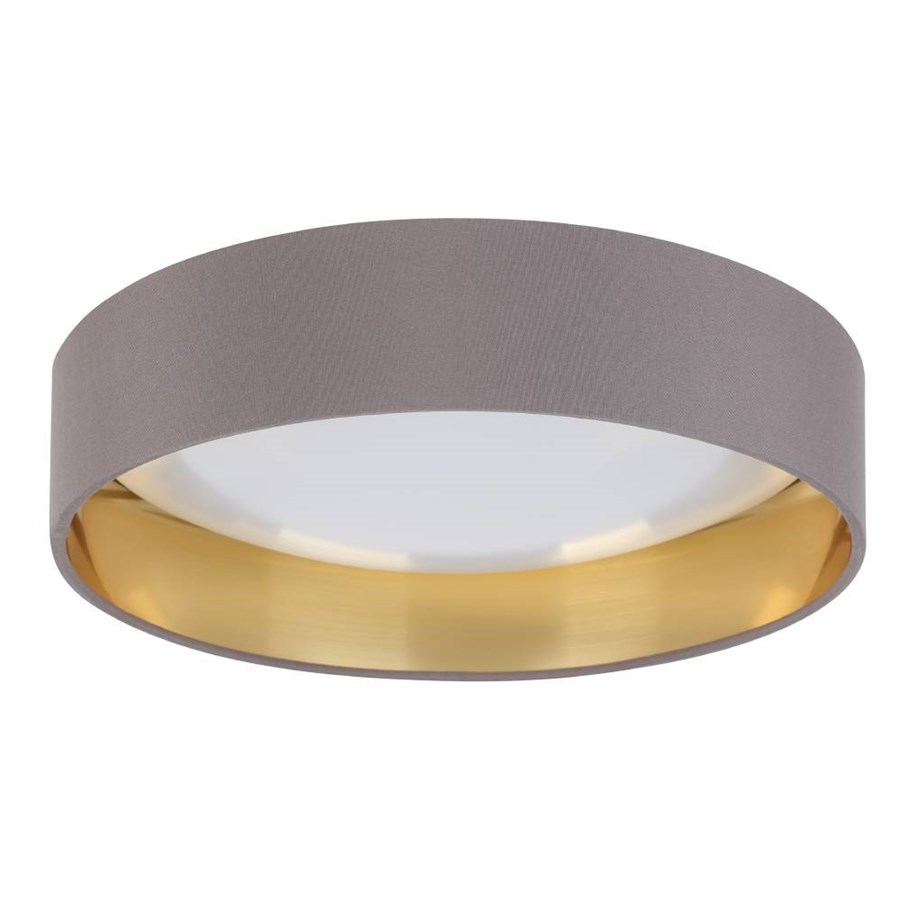 Lampen - EGLO PALOMARO 2 DECKENLEUCHTE Ø3203X3,6W 1110LM 3000K CAPPUCCINO/GOLD - 75773