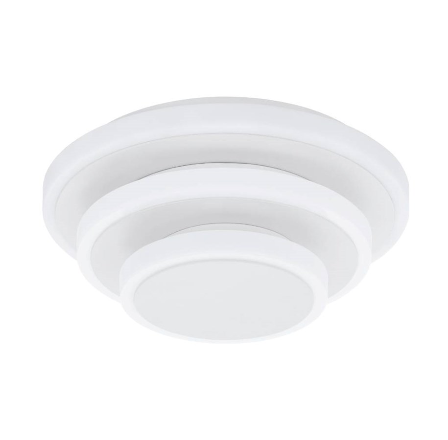 Lampen - EGLO ELGVERO DECKENLEUCHTE 2990LM Ø250 WEISS - 98676