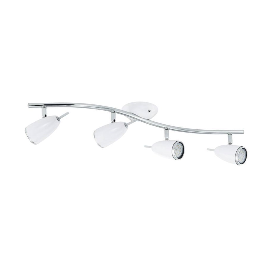 Lampen - EGLO RICCIO 2 SPOT 4X3W WEISS - 93133