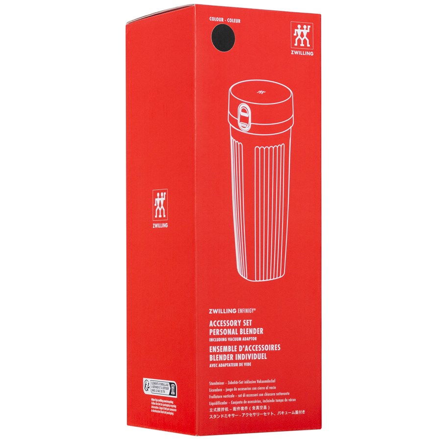 Mixer - Zwilling Stabmixer - Enfinigy Blender Jug 550 ml - Black - 4009839537257
