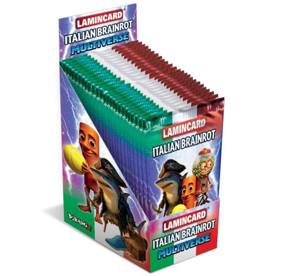 Brettspiele - Brainrot Italian  - Sammelkarten (24 Booster / Komplettbox) - Wave 2 - 498-50006