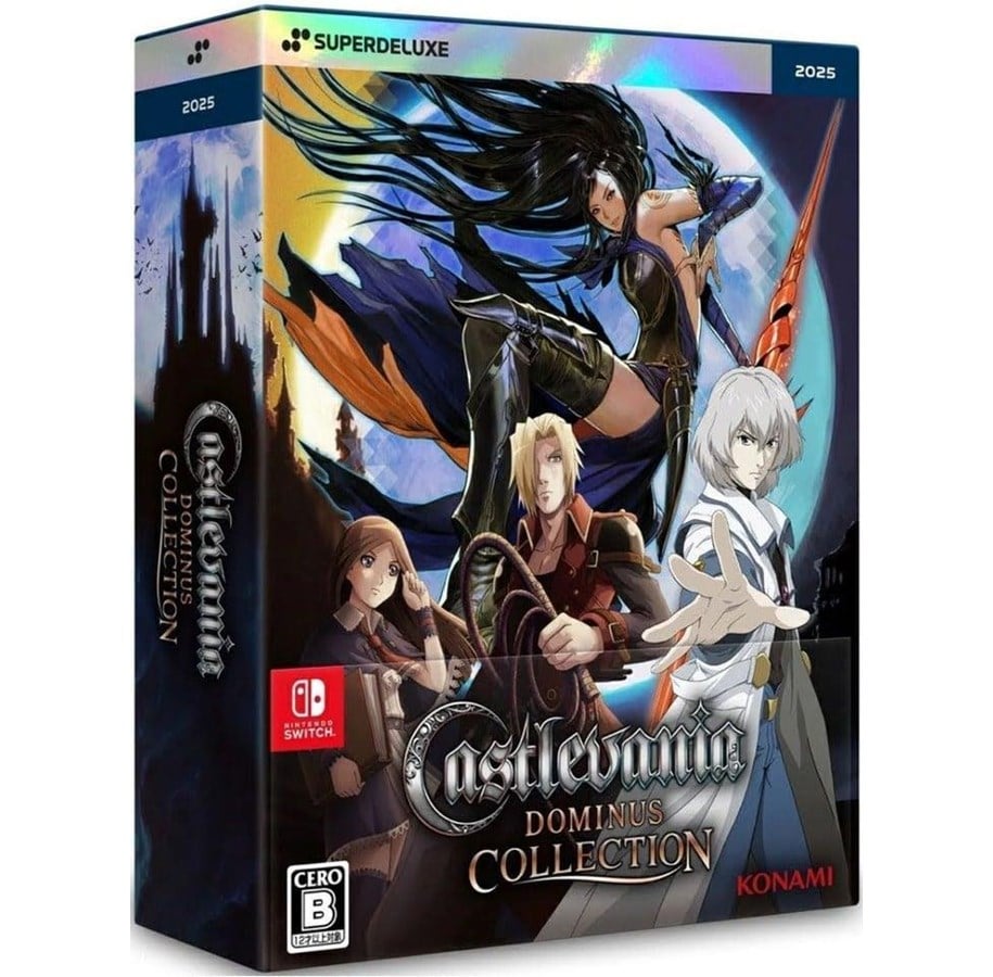 Spiele - Castlevania Dominus Collection (Deluxe Edition) - Nintendo Switch - Plattform - PEGI Unknown - 4570101051356