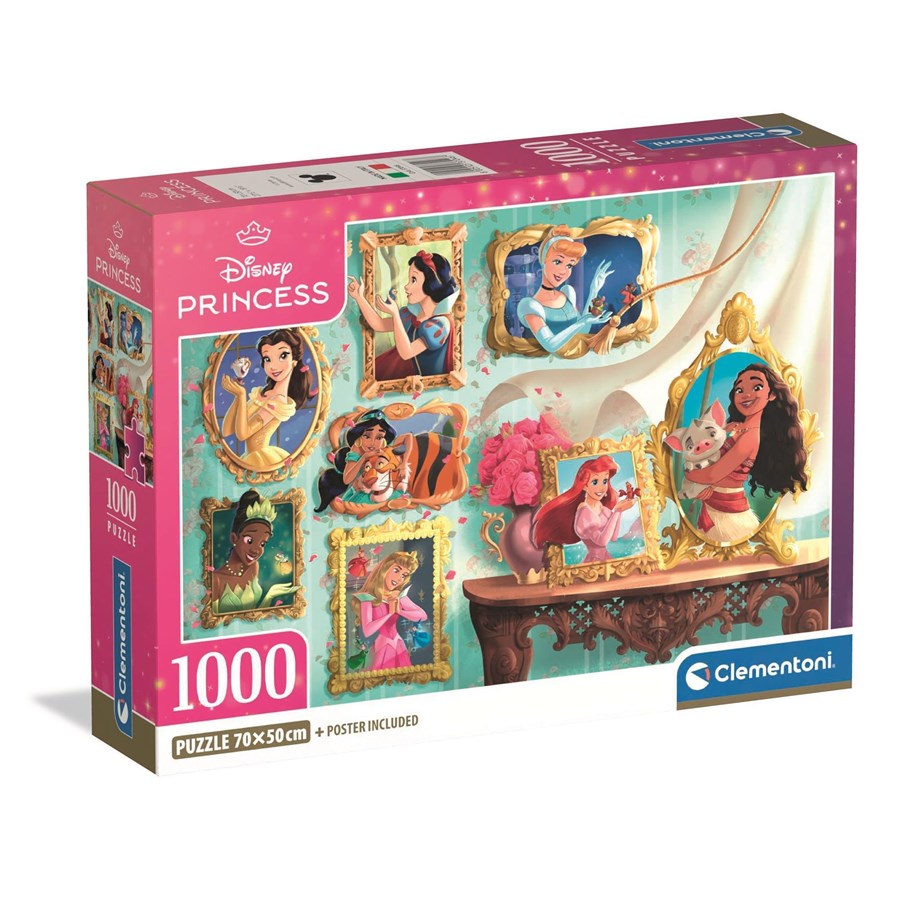 Puzzle - Clementoni Disney Princess 1000 pcs (37046) 2D Puzzles - I-37046