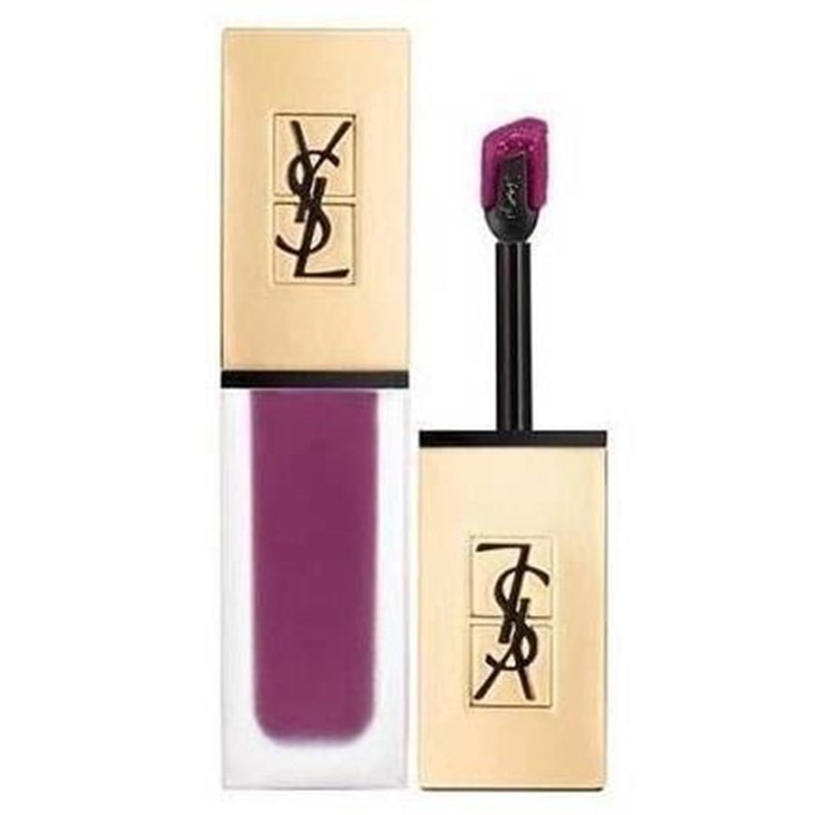 Make-Up - Yves Saint Laurent Matte Liquid Lipstick 6 ml.- N4 Purple Identity - 3614271709370