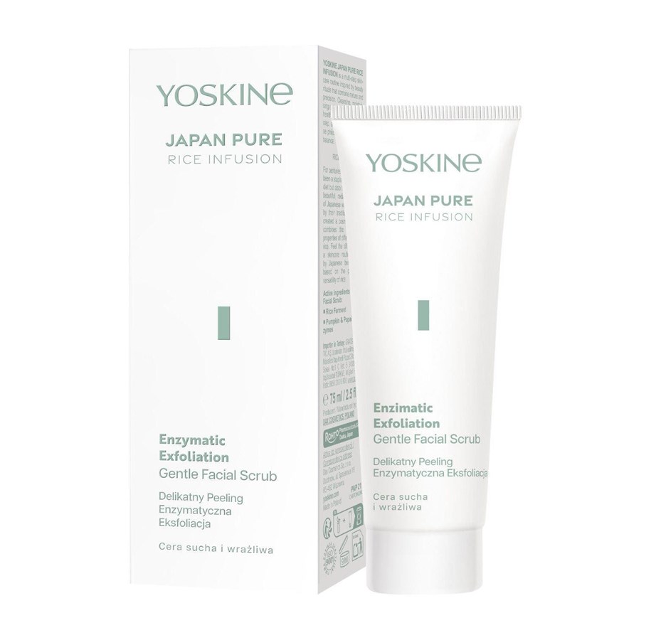 Gesichtspflege - Yoskine Japan Pure Rice Infusion Exfoliating Scrub 75 ml - 5900525095176