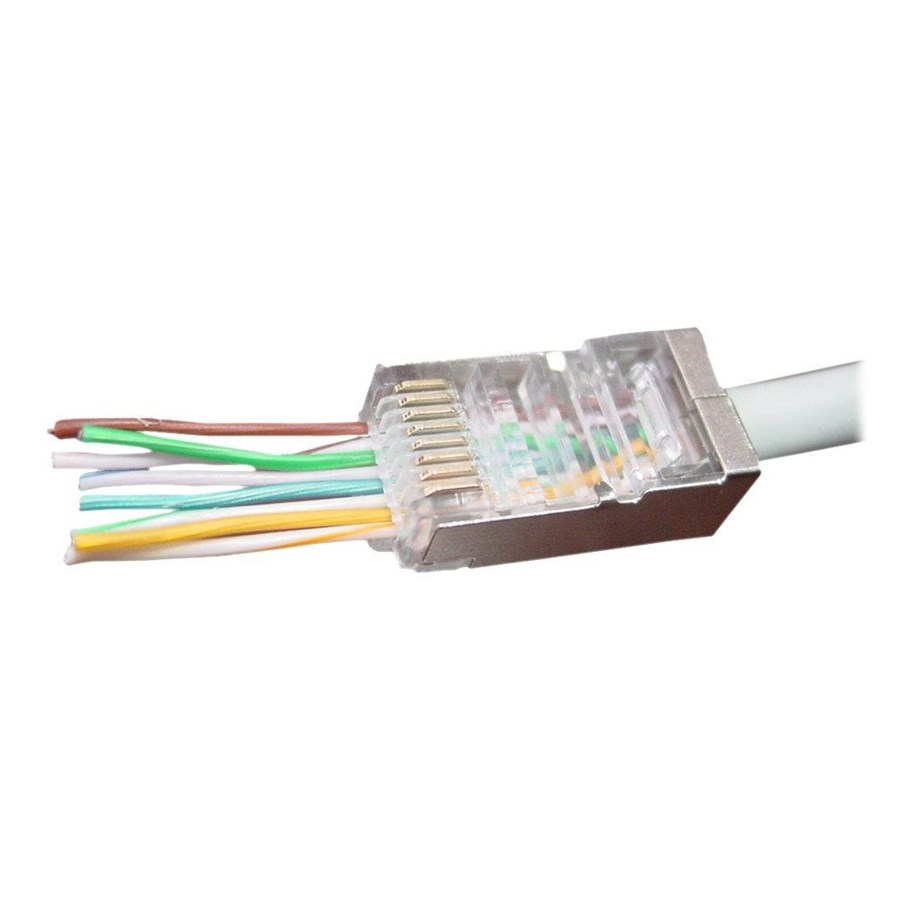 Netzwerk - Kabel - Gembird Cablexpert network connector - Silber - LC-PTF-01/100