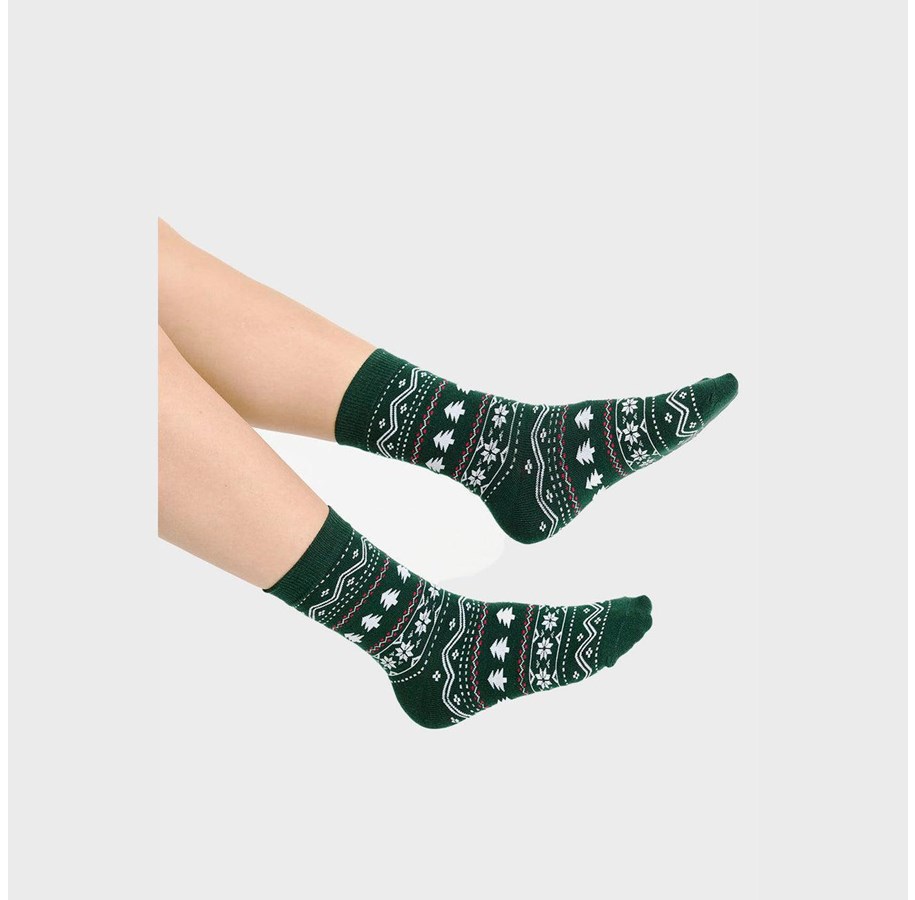 Weihnachtspullover - Jule-Sweaters - The Green Christmas Socks - 40/47 - 5740009919440