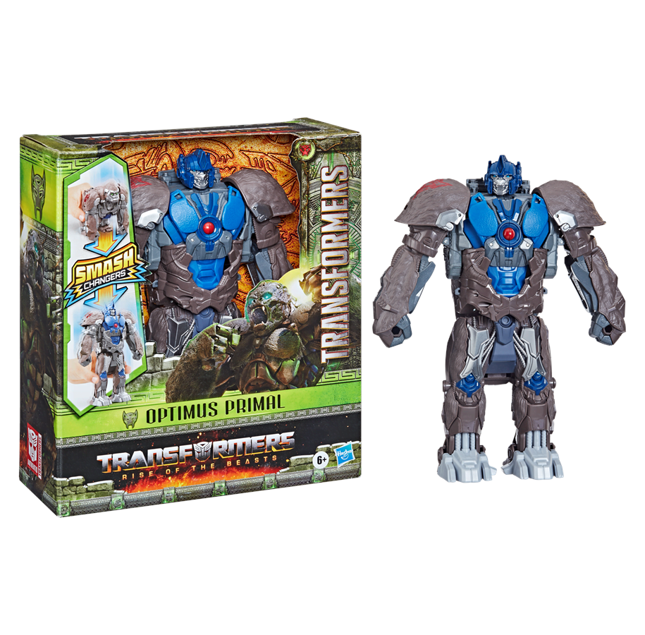 Figuren - Transformers Aufstieg der Bestien Smash Changer Optimus Primal 22,5 cm - F46415X00