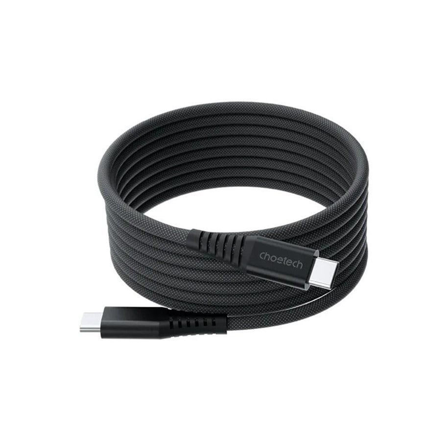 USB Kabel - Choetech XCC-1051 magnetic USB-C / USB-C PD 3.1 cable 240W 1.8m - black - XCC-1051