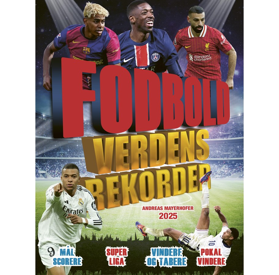Hobby - Fodbold Verdensrekorder 2025 - 9788776390501