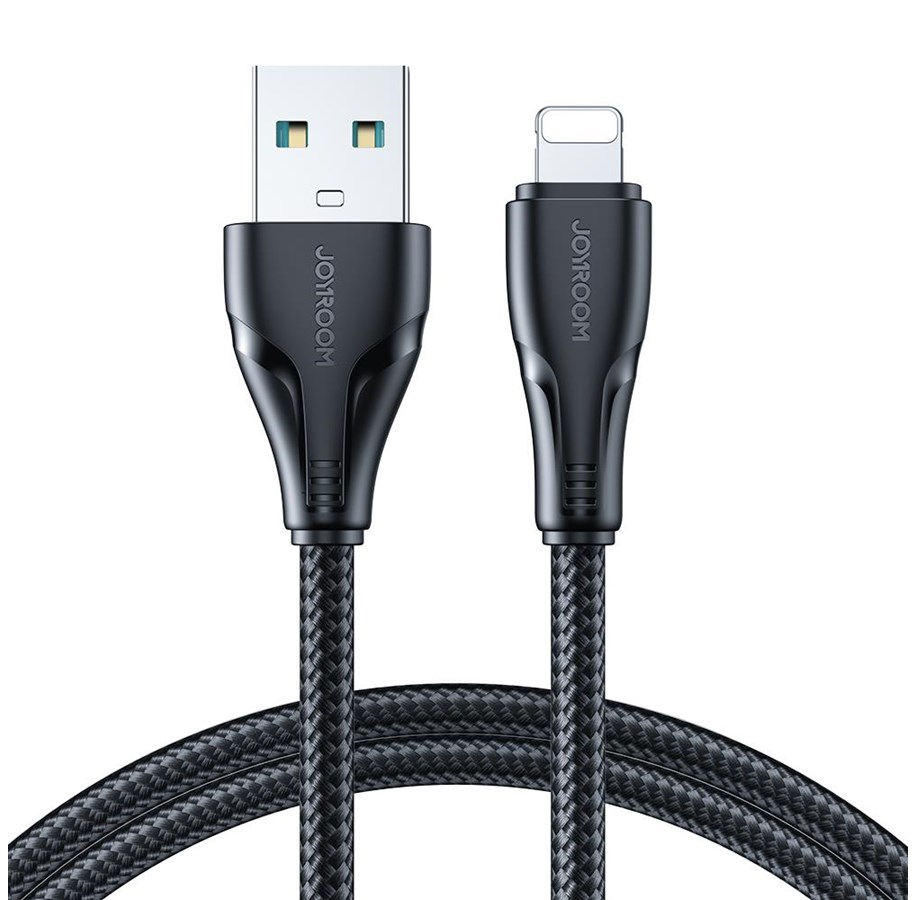 USB Kabel - Joyroom Surpass Series A11 USB-A / Lightning 2.4A cable 2 m - black - S-UL012A112B