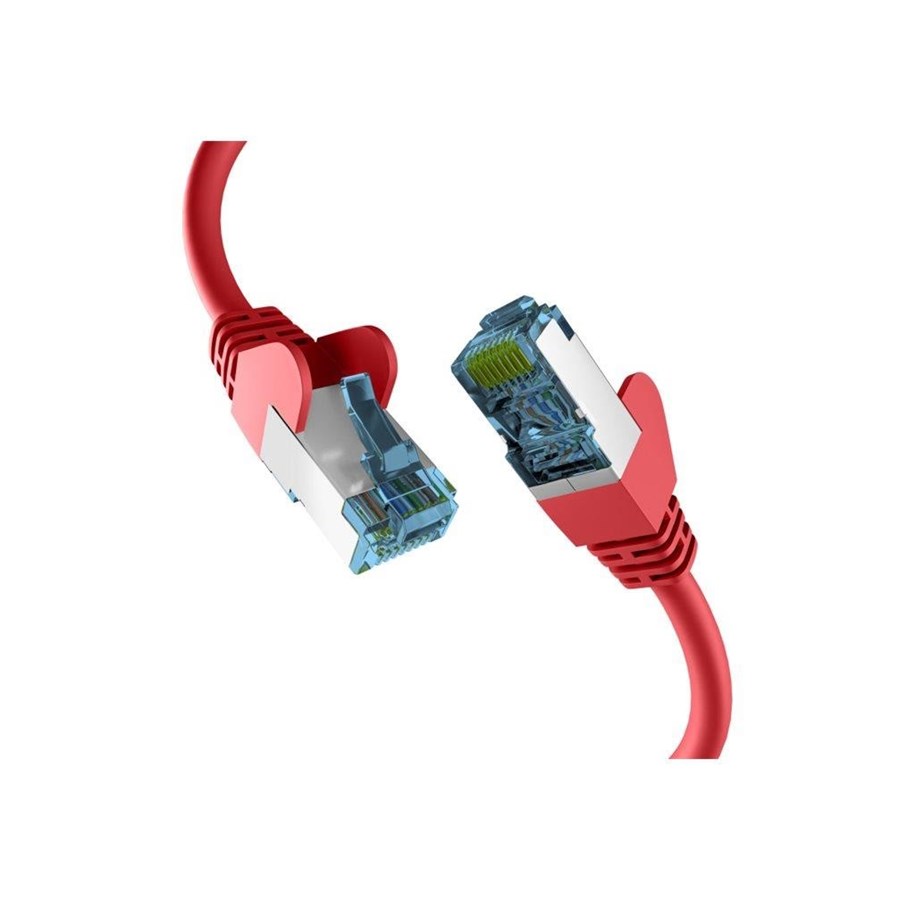 Netzwerk - Kabel - M-CAB EFB-Elektronik patch cable - 30 m - red - Rot - 30m - EC020200175