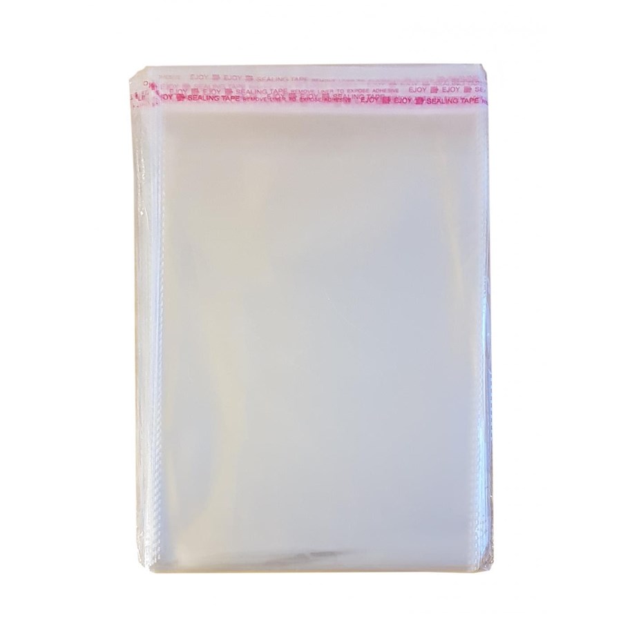 Taschen, Umschläge und Register - Hobby Mate Cellophane bag 160*225mm A5. 100 pcs. - 115-5