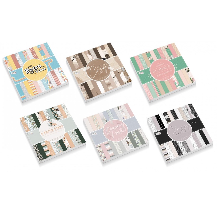 Blöcke, Formulare und Notizbücher - Creative Craft Group Block Design 30.5*30.5 240g. 24 sheets. - CR0237/21A3