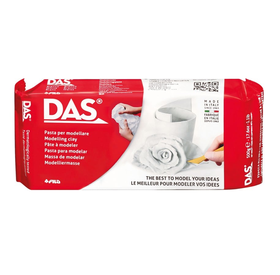Hobby-Zubehör - DAS Modeling Clay. 500g. White color - 387000