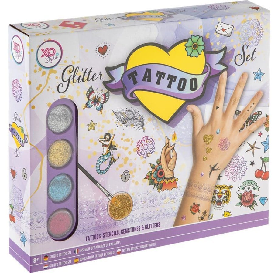 Spielzeug - Creative Craft Group Glitter Tattoo Set - 230010