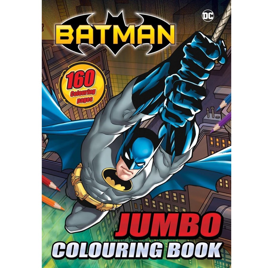 Hobby-Zubehör - Alligator BATMAN JUMBO Coloring Book - 3447