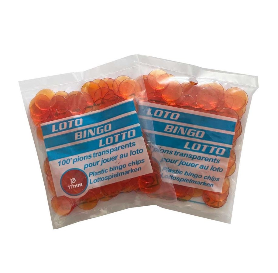 Spielzeug - Hobby Mate Tyre checkers for bingo transparent 100 - 561