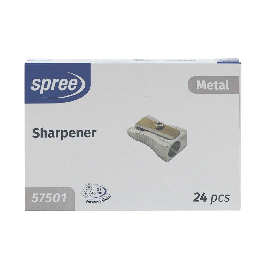 Hobby-Zubehör - SPREE Metal pencil sharpener for 1 pencil - 57501