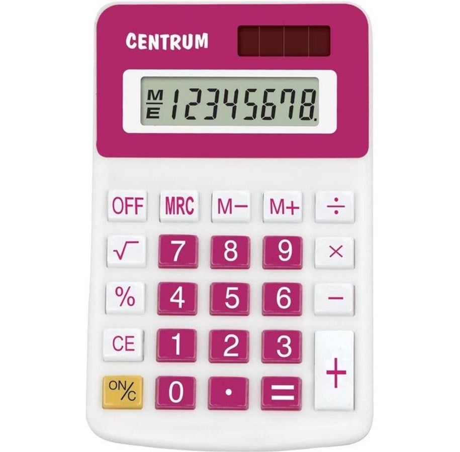 Hobby-Zubehör - CENTRUM Calculator ass. colors. 118*78*23mm - 80405
