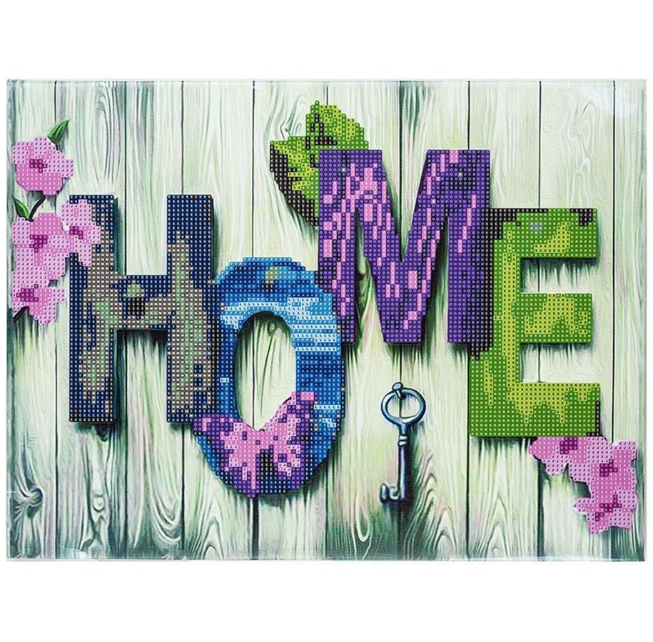 Hobby-Zubehör - CENTRUM Diamond Painting 30*40cm. HOME - 80895
