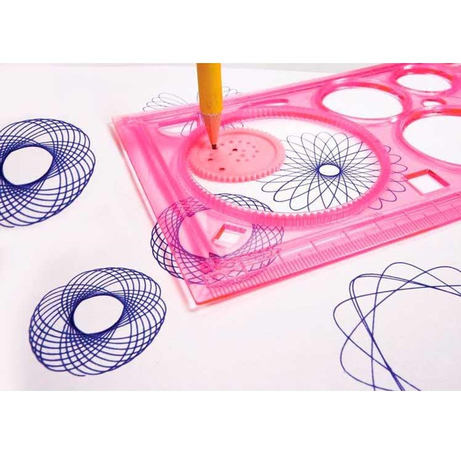 Hobby-Zubehör - CENTRUM Template with circles. 20cm. - 84823