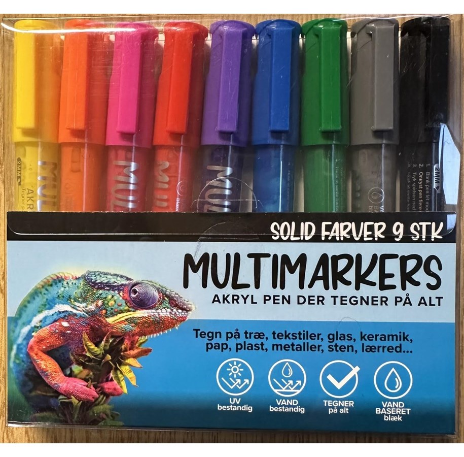 Hobby-Zubehör - Hobby Mate Stents 9 pcs PRIMARY colors - HOBBY1417
