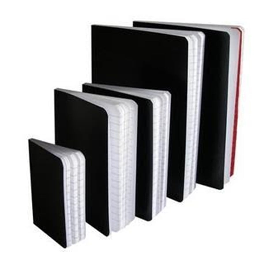 Papier, Fotopapier und Etiketten - BRIGHTOFFICE Notes black wax A7 linen. 48 pages - SP7327019