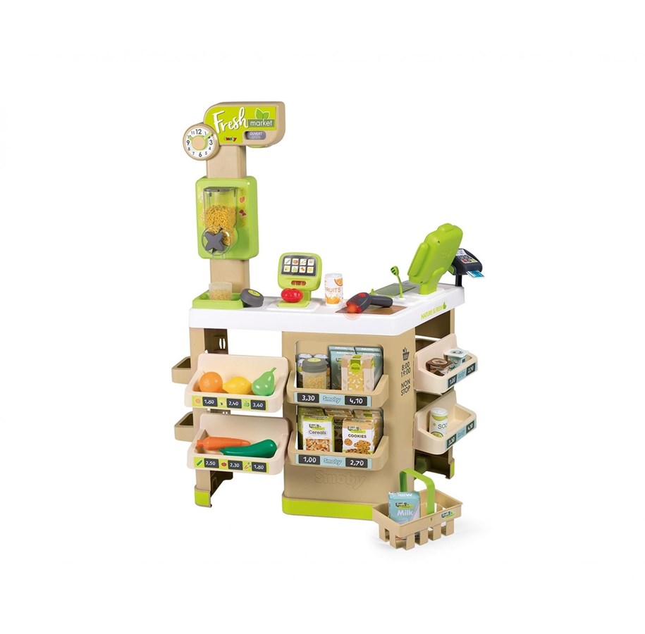 Rollenspiele - Smoby Fresh Supermarket. 43pcs. - 350233