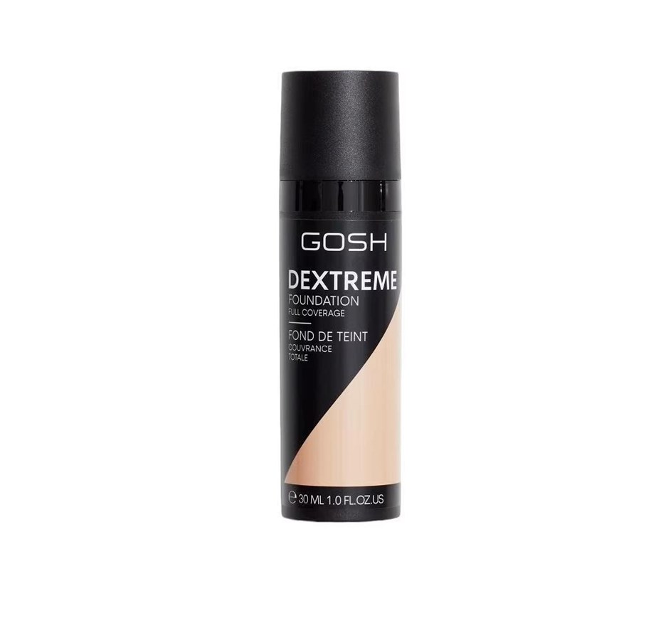 Make-Up - Gosh Full Coverage Liquid Foundation 30 ml.- 005 Beige - 5711914157982