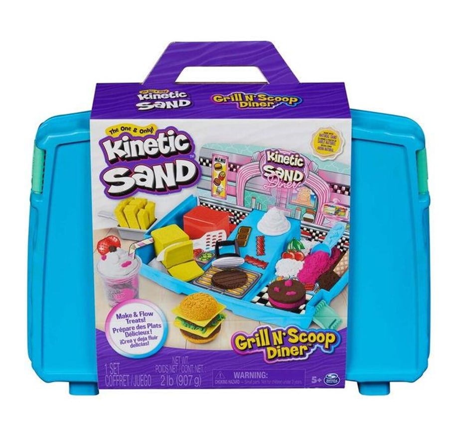 Kreativ-Spiele - Kinetic Sand Diner Klappbare Sandkiste - 6068028