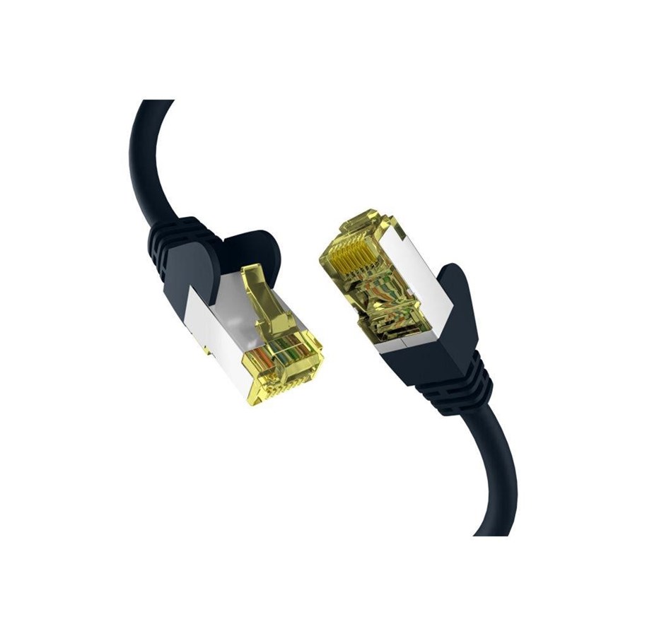 Netzwerk - Kabel - M-CAB EFB-Elektronik patch cable - 20 m - black - Schwarz - 20m - EC020200042