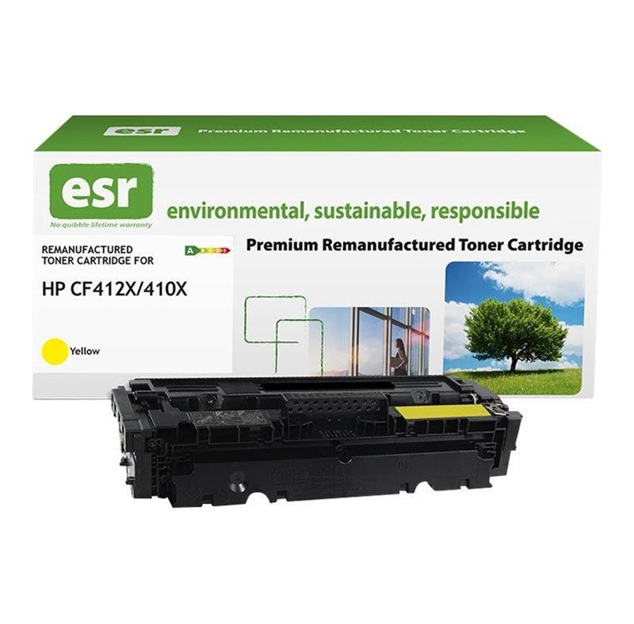 Druckerzubehör - Tinte & Toner - ESR - high capacity - yellow - compatible - remanufactured - toner cartridge (alternative for: HP CF412X) - K15949X1