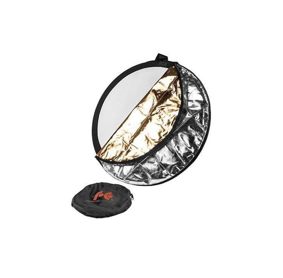Foto & Video Zubehör - Falcon Eyes 56cm Round 5-in-1 Foldable Reflector/Diffuser - 297056