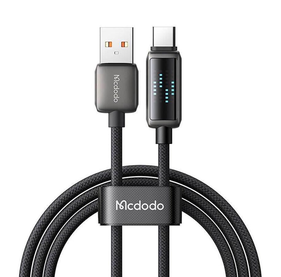 USB Kabel - Mcdodo CA-2350 USB-A to USB-C Cable 6A LED - CA-2350
