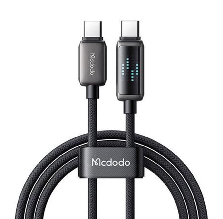 USB Kabel - Mcdodo CA‑4250 USB‑C to USB‑C Cable 100W LED 1.2 m - CA-4250