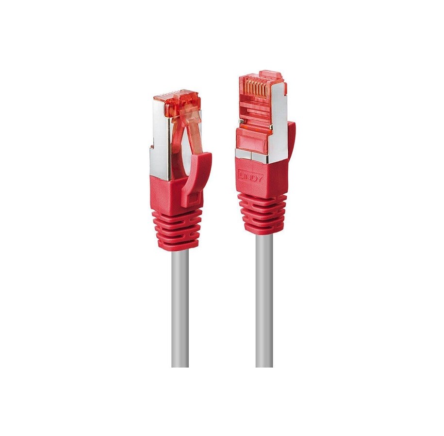 Netzwerk - Kabel - Lindy crossover cable - 30 cm - grey - Grau - 0.3m - 47835