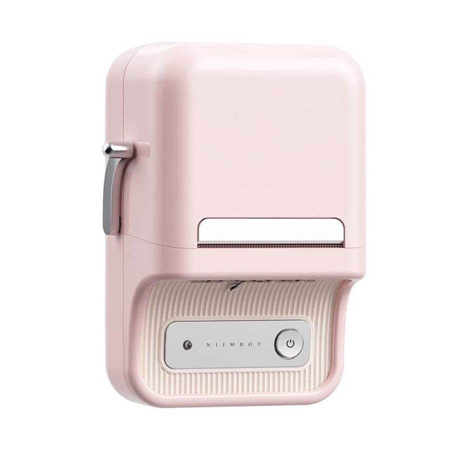 Label printer - NIIMBOT B21S Portable Label Printer - Pink - B21S Pink