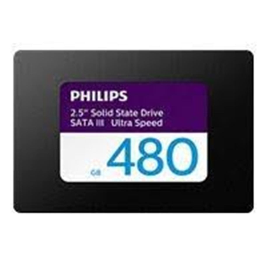 SSD - Philips SSD 480GB Ultra Speed 2.5" SATA III Internal - FM48SS130B