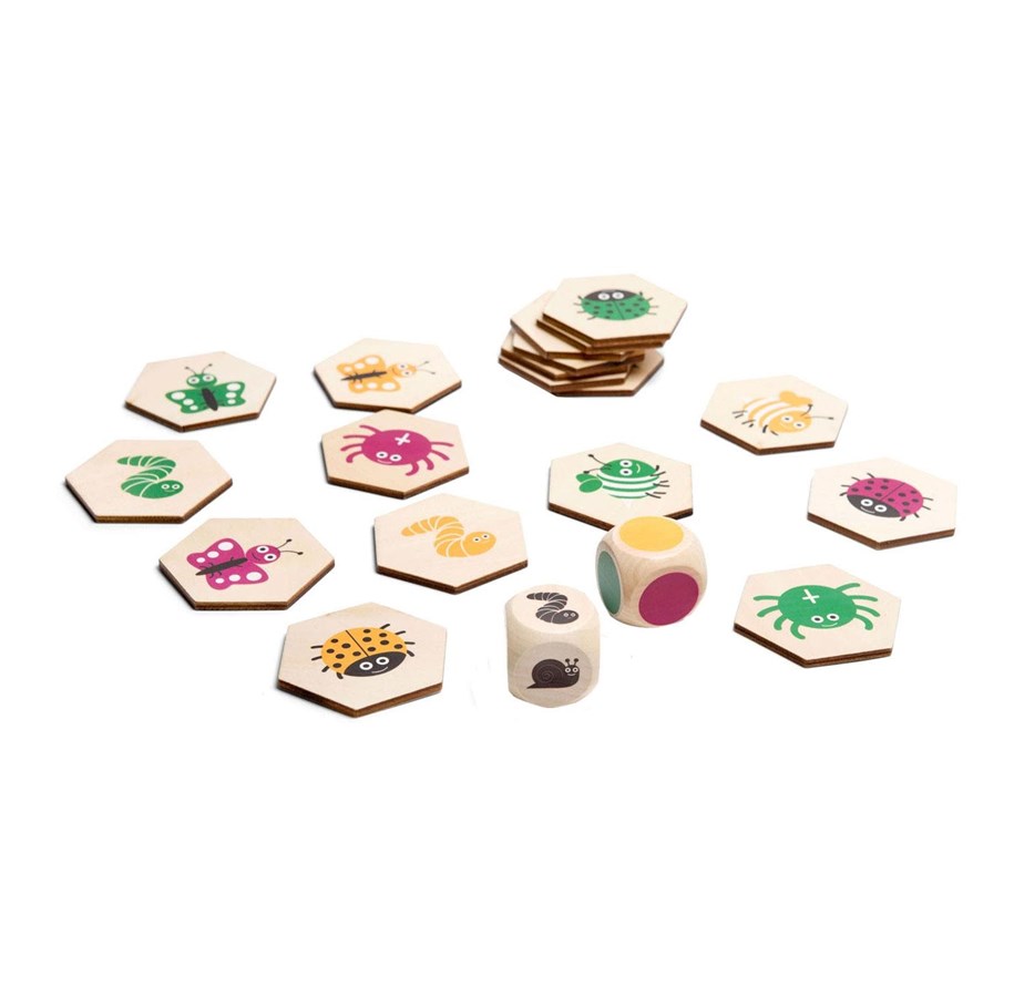 Spielzeug - BS Toys - Wooden Animals Search Game 20pcs. (EN) - GA392