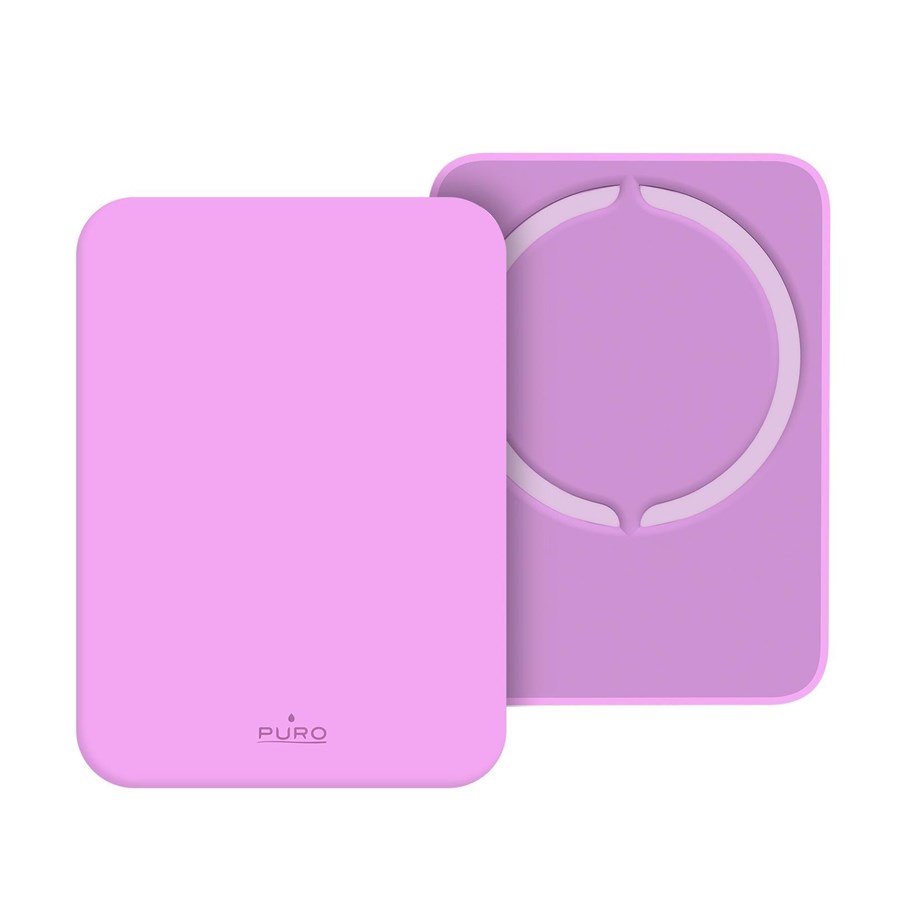 Powerbank (Akku) - Puro Power Bank Wireless “Mini Power Mag” 4200 mAh for iPhone Powerbank (Akku) - Pink - 4200 mAh - PUFCBB40P2MAGPINK