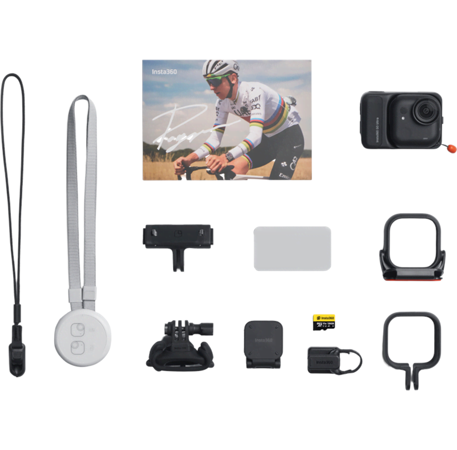 Action-Kamera - Insta360 GO Ultra Premium Cycling Bundle - 6977644768174