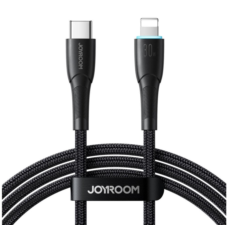USB Kabel - Joyroom  Starry Series SA32-CL3 30W USB-C / Lightning cable 1m - black - Joyroom SA32 CL3 Starry Series 30W Fast Charging D