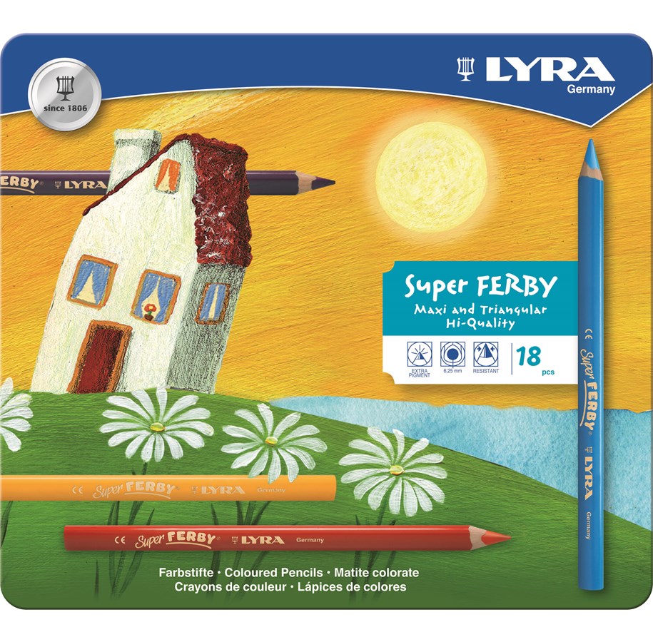 Kunst & Handwerk Ausstattung - Lyra Super Ferby Lacquered Metal Box 18 pcs - 1-3721180