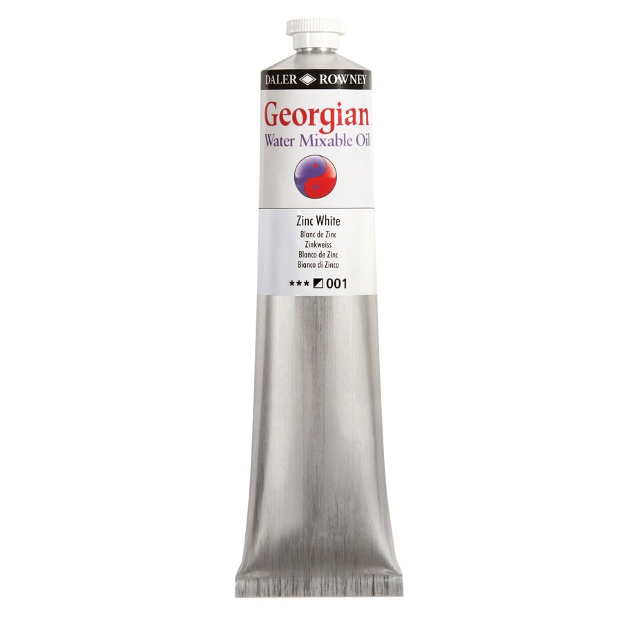 Kunst & Handwerk Ausstattung - Daler-Rowney Georgian WMO 200 ml Zinc White - 16-119200001