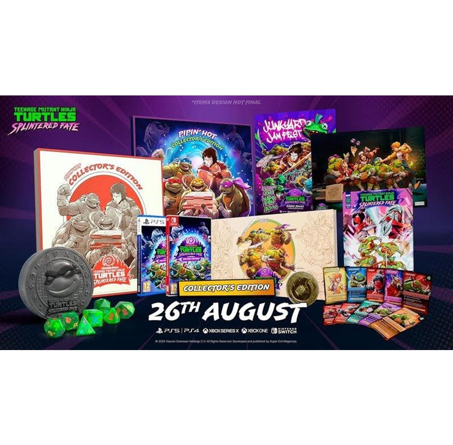 Spiele - Teenage Mutant Ninja Turtles: Splintered Fate Pipin' Hot (Collector's Edition) - Sony PlayStation 5 - Action/Abenteuer - PEGI 12 - 5056635614940